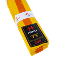 HIKU Budo-Gürtel (gelb-orange)