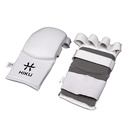 HIKU Hand-Schutz Karate Leder (weiss)