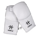 HIKU Hand-Schutz Karate Leder (weiss)