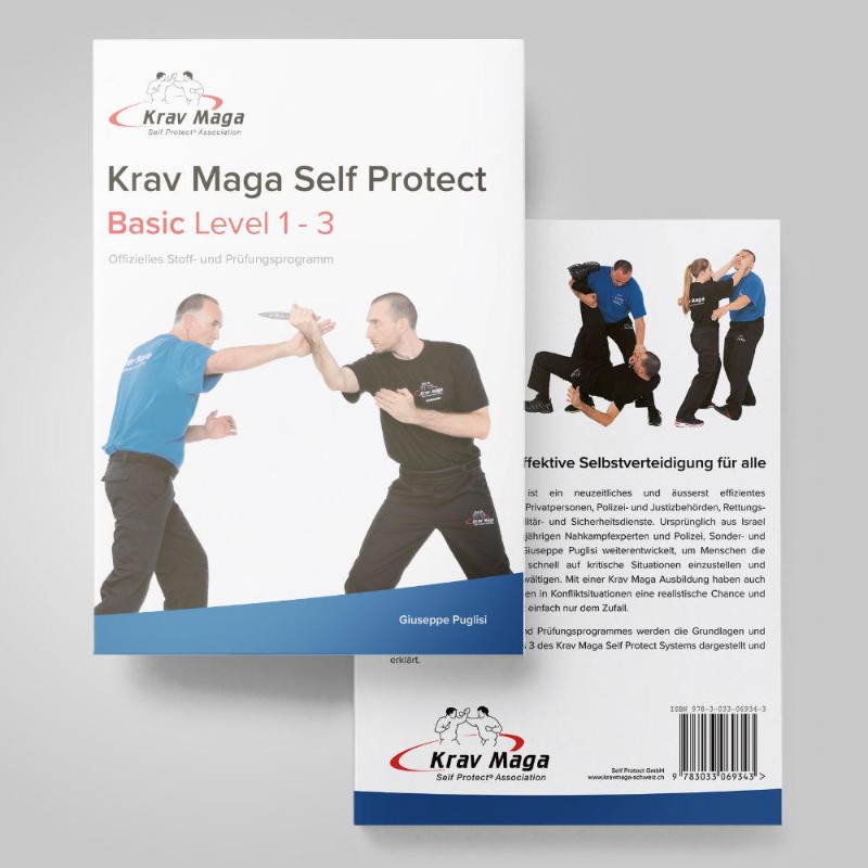 Krav Maga Self Protect Basic Level 1-3 - Stoff- und Prüfungsprogramm