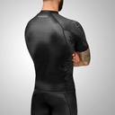 HAYABUSA Geo - Rashguard (kurzarm, grau)