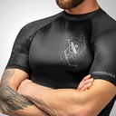 HAYABUSA Geo - Rashguard (kurzarm, grau)