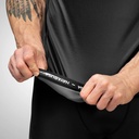 HAYABUSA Geo - Rashguard (kurzarm, grau)