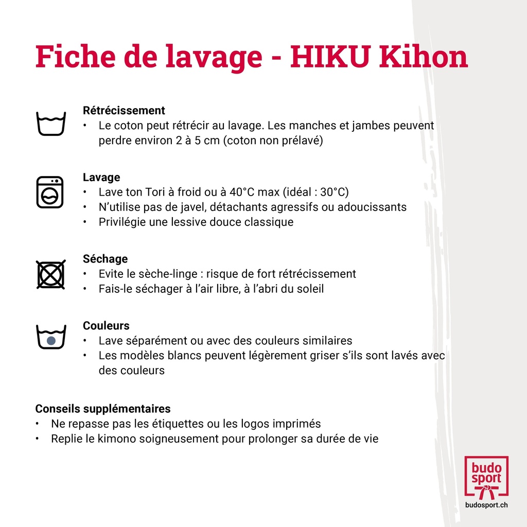 HIKU Kihon Karate-Anzug