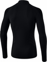 ERIMA Athletic T-Shirt langarm - Turtleneck (schwarz)