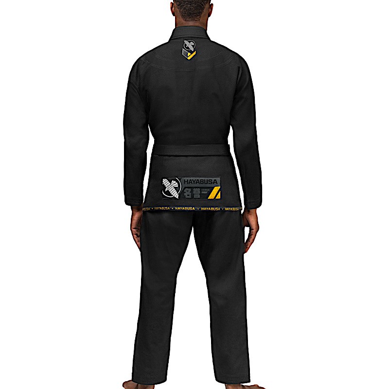HAYABUSA Ascend Lightweight BJJ Gi (schwarz)