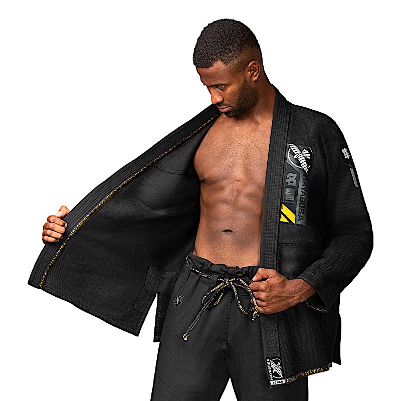 HAYABUSA Ascend Lightweight BJJ Gi (schwarz)