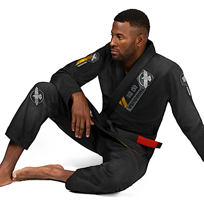 HAYABUSA Ascend Lightweight BJJ Gi (schwarz)