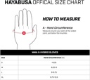 HAYABUSA T3 Hybrid Handschuhe