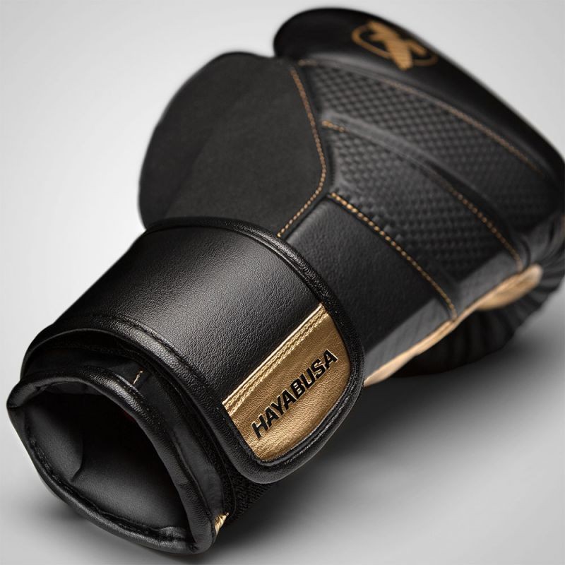 HAYABUSA T3 - Boxhandschuhe (schwarz/gold)