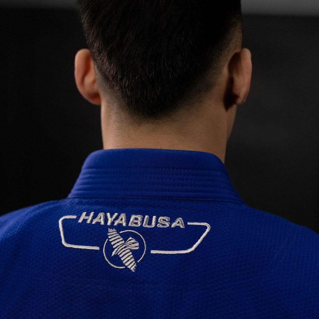 HAYABUSA Essential Gold Weave BJJ Gi (blau)