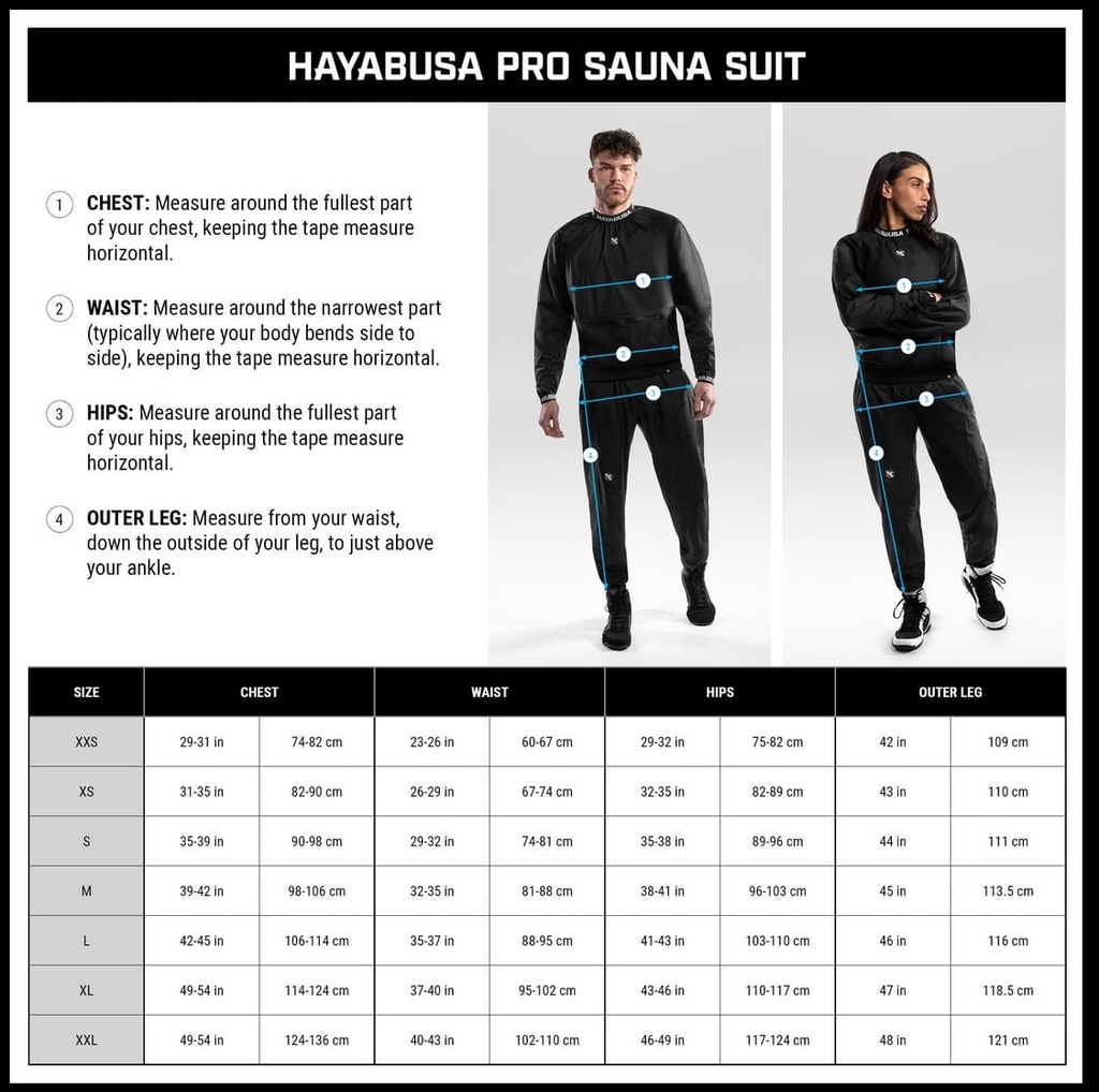 HAYABUSA Pro Schwitz-Anzug