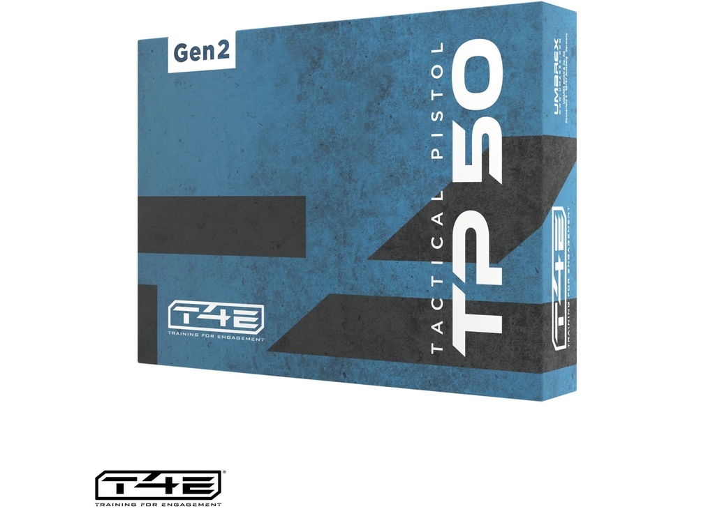 UMAREX - TP50 (Gen2) Tactical Pistol, 13 Joule (Cal .50)