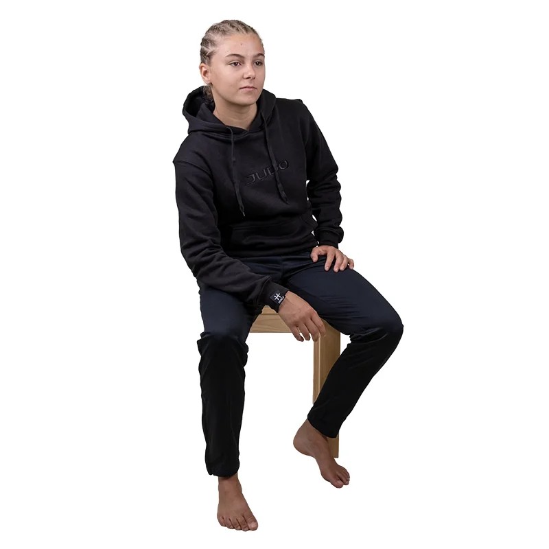 HIKU Hoody Judo Kuro (schwarz)