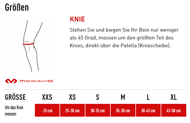 McDavid Sport Knieschützer (weiss)
