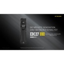 NiteCore EDC27 UHI  Taschenlampe - Schwarz (3'100 Lumen)