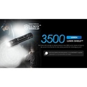 NiteCore EDC31  Taschenlampe - Schwarz (3'500 Lumen)