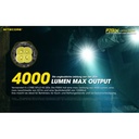 NiteCore P20iX  Taschenlampe - Xtreme Performance (4'000 Lumen)