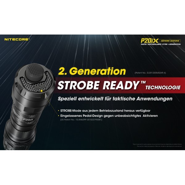 NiteCore P20iX  Taschenlampe - Xtreme Performance (4'000 Lumen)