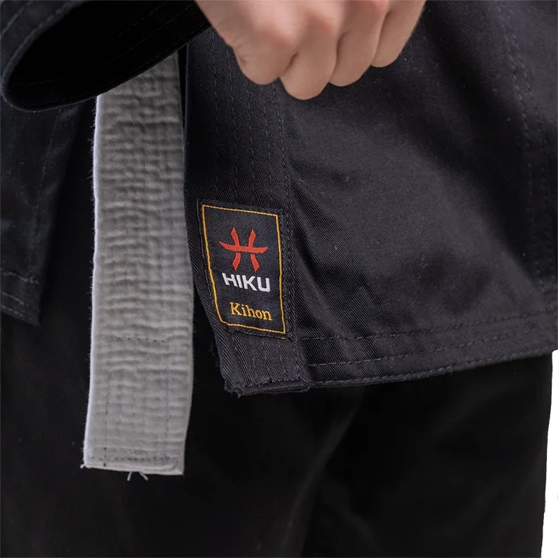 HIKU Kihon Karate-Anzug (schwarz)