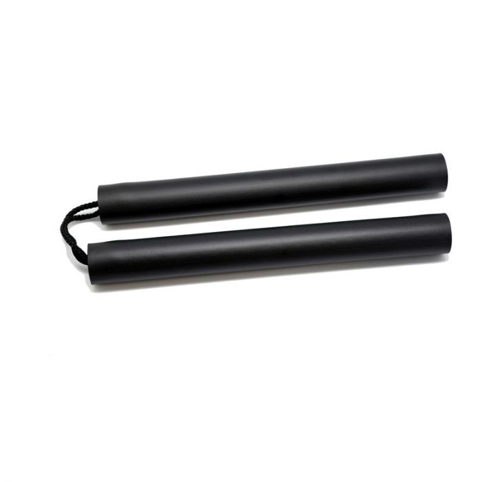[WKE121A] Nunchaku Schaumgummi mit Schnur (schwarz)