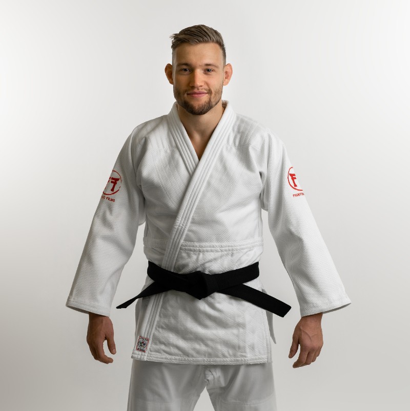 [FFSEJ-W-RF.180] FIGHTING FILMS Superstar 750 (SE)- Jacke (weiss) (180, Regular Fit (durchschnittlicher Körperbau))