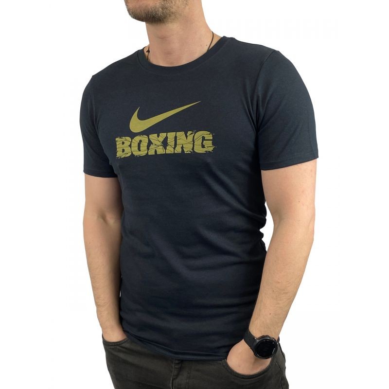 [N561416.S] NIKE Boxing Training-Shirt (schwarz) (S)