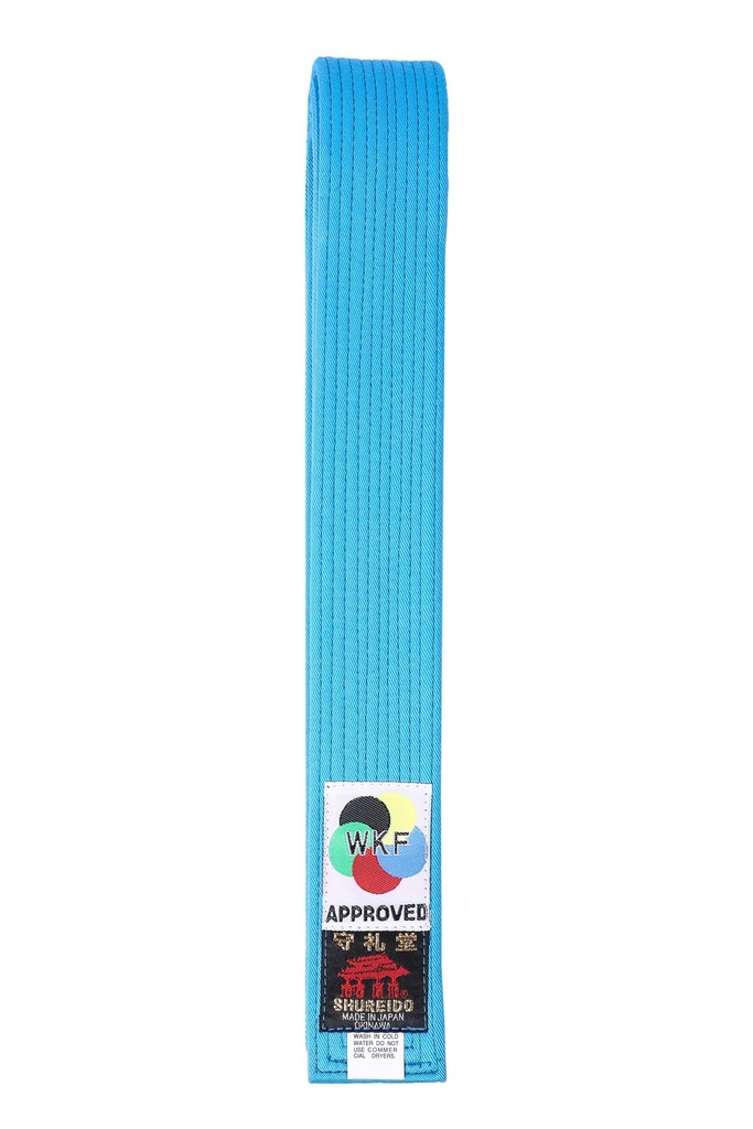 [SDKB-B.280] SHUREIDO Kata Wettkampf-Gürtel WKF (blau) (280)