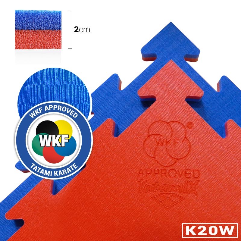 [TAK20W] TATAMIX Karate Steckmatte (WKF approved)