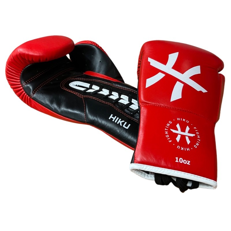 [H10095.10oz] HIKU Pro Boxhandschuhe (rot) (10 oz)