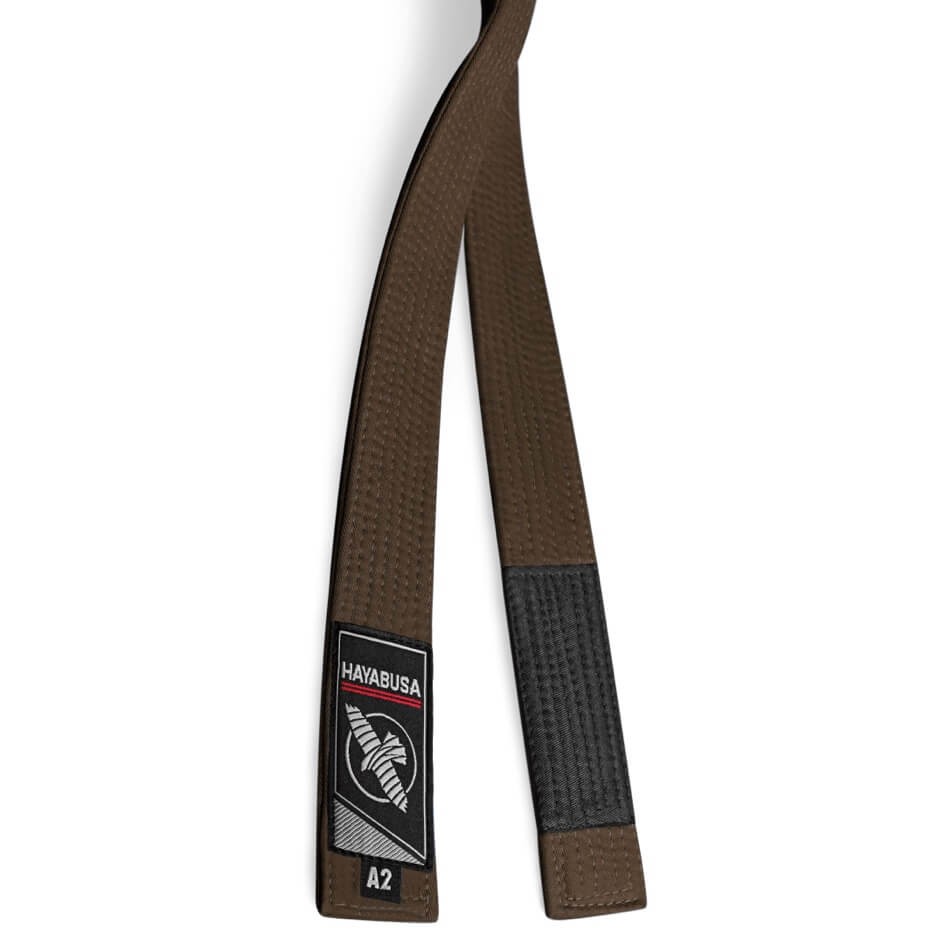 [HB-G-BR.A2] HAYABUSA BJJ Gürtel (braun) (A2)