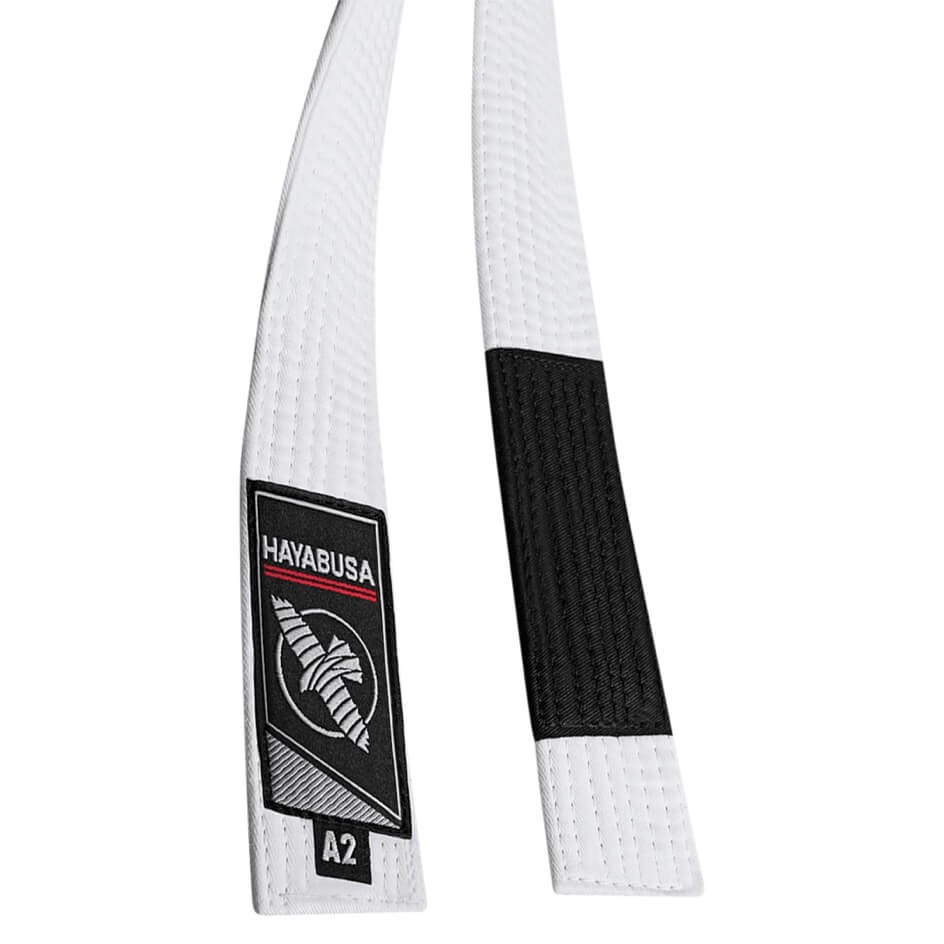 [HB-G-W.A2] HAYABUSA BJJ Gürtel (weiss) (A2)