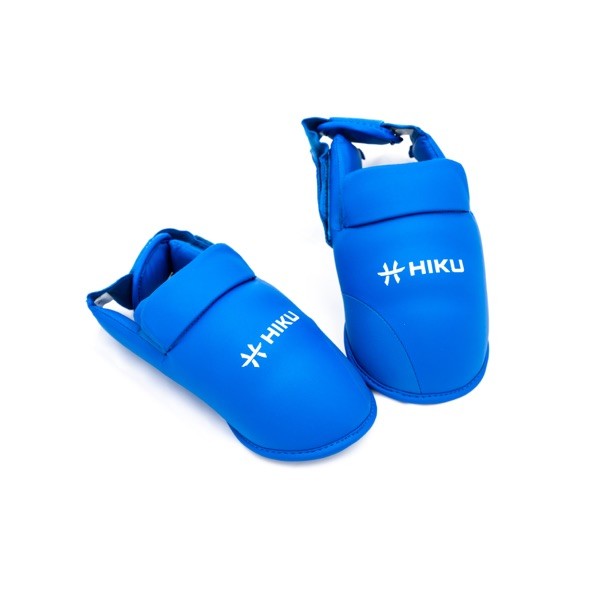 [H10104.S] HIKU Fuss-Schutz Karate (blau) (S)