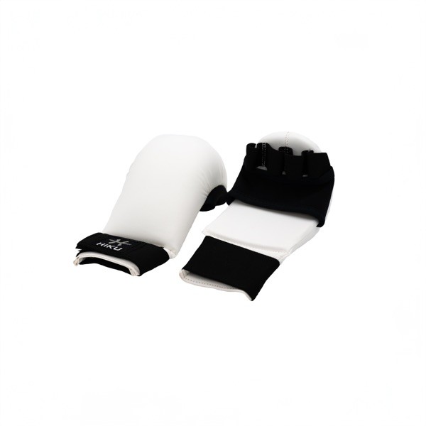 [H10110.S] HIKU Hand-Schutz Karate (weiss) (S)