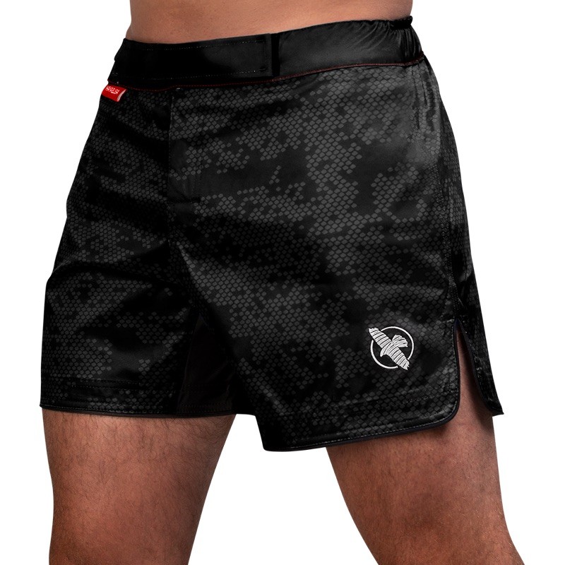 [HBHXMTFS-B.S] HAYABUSA Hex - Fight Short (kurz, schwarz) (S)