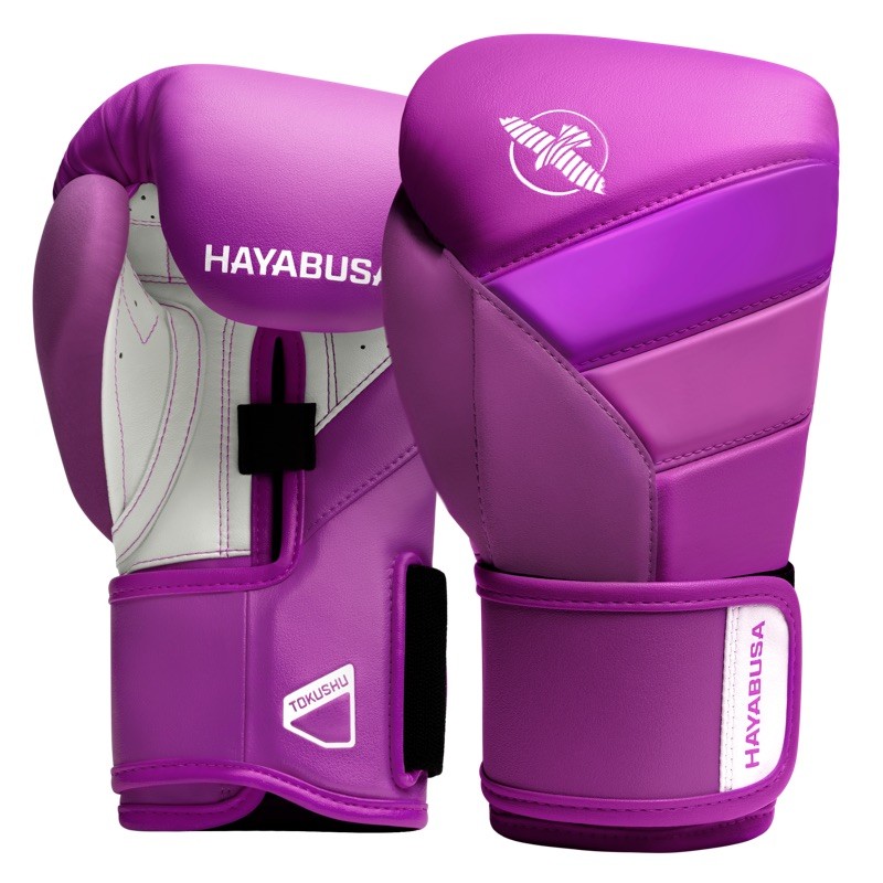 [HBT3-VPU.16oz] HAYABUSA T3 - Boxhandschuhe (Neon Lila) (16 oz)