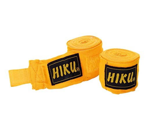 [320408G] HIKU Boxbandagen gelb (3 m)