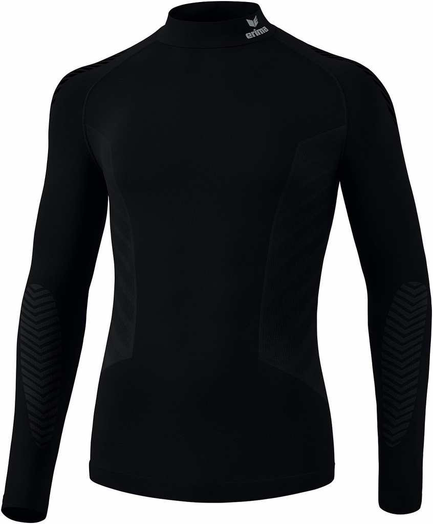[E2252110.S] ERIMA Athletic T-Shirt langarm - Turtleneck (schwarz) (S)