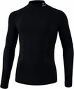 ERIMA Athletic T-Shirt langarm - Turtleneck (schwarz)