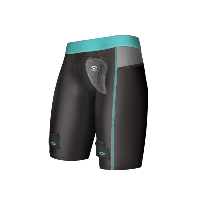 [SO30060.S] SHOCK DOCTOR Core Compression Shorts pour femme avec protection pelvienne (S)