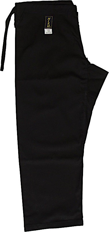 [1017.180] HIKU - Pantalon avec laçage traditionnel (noir) (180)