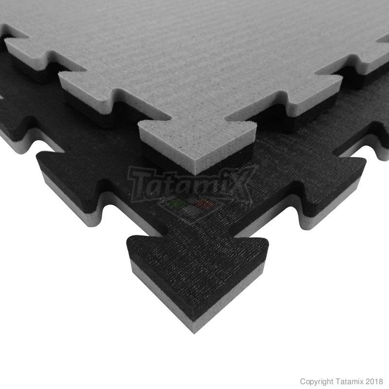 [TAK20L-SG] TATAMIX Steckmatte - 2 cm dick (schwarz-grau)