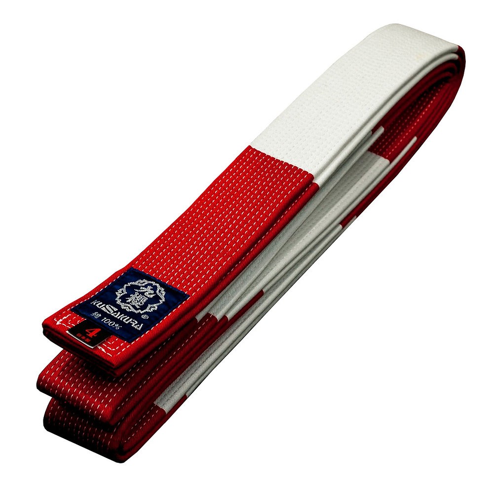 [KSJRWZ.295] KUSAKURA ceinture (rouge/blanc) (295)