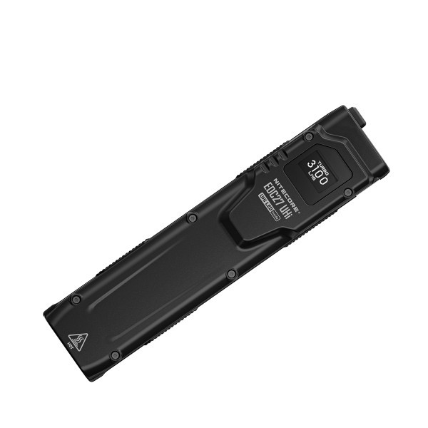 [NCEDC27] NiteCore EDC27 UHI  Taschenlampe - Schwarz (3'100 Lumen)
