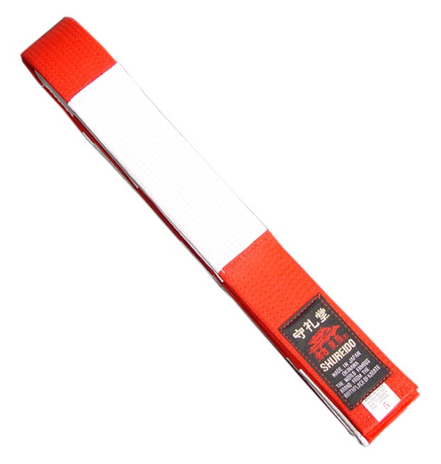 [220042.280] Shureido - Ceinture (rouge-blanc) (280)