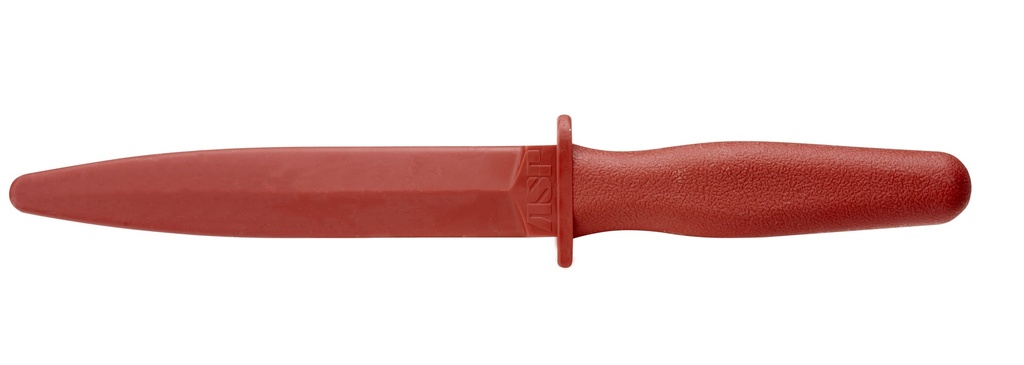 [ASP57451] ASP couteau d'entraînement en caoutchouc dur (rouge)