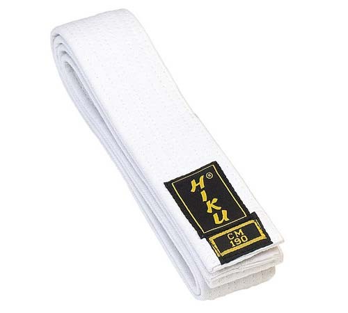 [210112W] HIKU - Ceintures pour Kick Boxing (Weiss)
