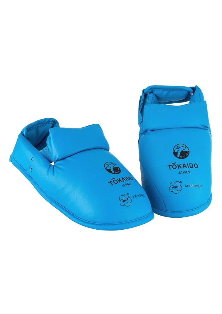 [320415N.S] TOKAIDO - Protège-pieds Karaté (bleu) (S)