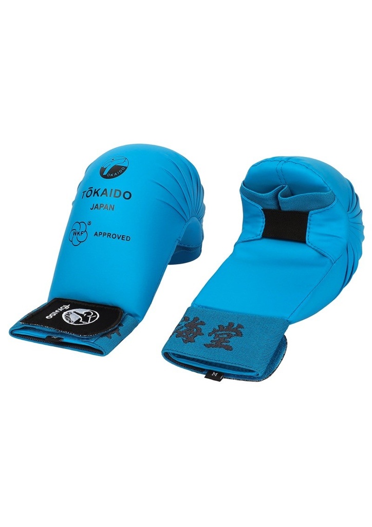 [320417N.S] TOKAIDO Hand-Schutz Karate (blau) (S)