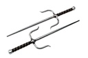 Sai acier chromé, octogonal (54 cm)